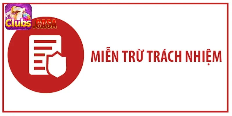 Điều khoản miễn trừ trách nhiệm của nhà cái này